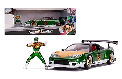 Model Car - 1:24 (Green Ranger) Power Ranger Honda 2002 NSXJapan Spec Green