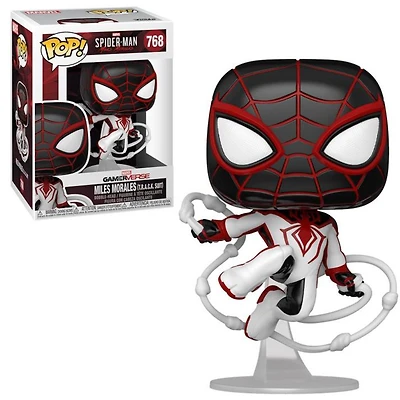 Pop! Spider-Man Miles Morales Game Track Suit [768] Vinyl Figure