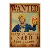 Print - One Piece Wanted Poster (SABO) 602,000,000