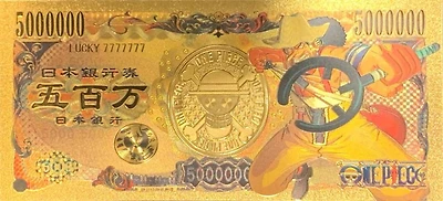 One Piece Anime (Usopp) Souvenir Coin Banknote