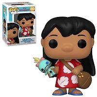 Pop! Lilo And Stitch Animated Film Lilo With Scrump 1043 Vinyl Figure