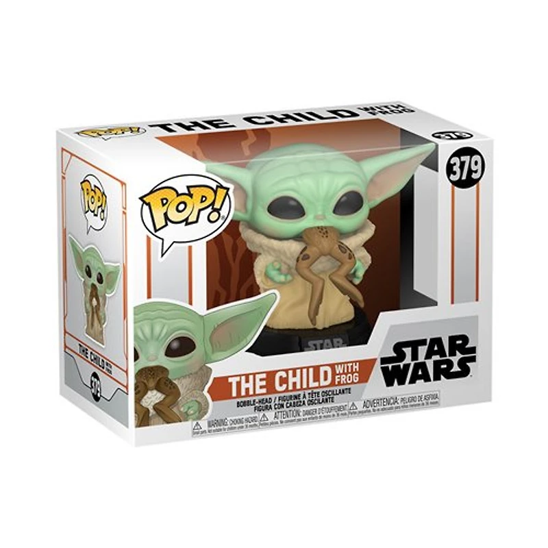 Pop! Star Wars Mandalorian Child with Frog 379 Vinyl Figure