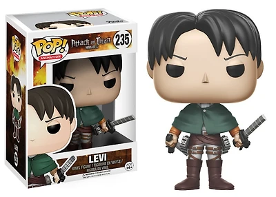Pop! Attack Of Titans Levi Ackerman 235 Vinyl Figure