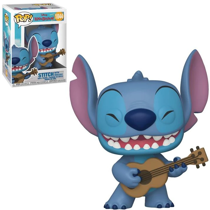 Pop! Lilo And Stitch Animated Movie Stitch With Ukulele 1044 Vinyl Figure