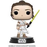 Pop! Star Wars The Rise of Skywalker Rey With Yellow Saber 000 Vinyl Figure
