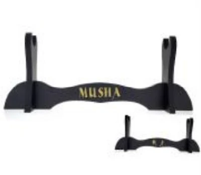 Single Table Sword Stand (Black MUSHA Logo)