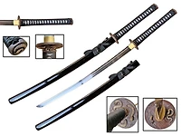 Snake Guard (1095 Carbon) Hand Forge Samurai Sword Shinogi Zukuri Blade (42.5" Overall)