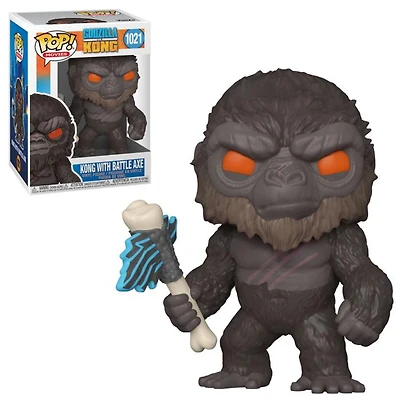 Pop! Godzilla Vs Kong Kong with Battle Axe #1021 Vinyl Figure