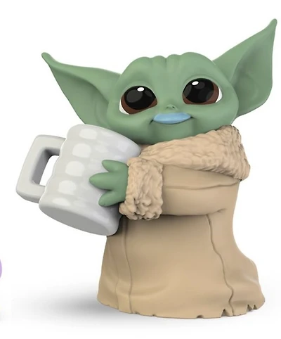 Star Wars Blue Milk Mustache Mandalorian The Child Plastic Statue