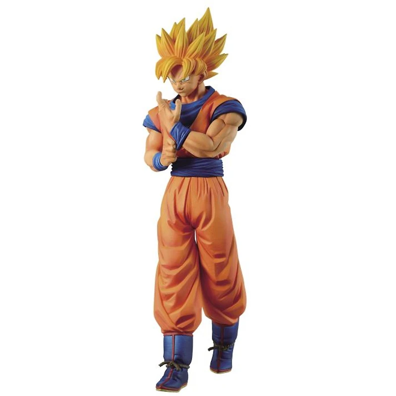 Anime Dragon Ball Z: Solid Edge Works Super Saiyan Son Goku Statue