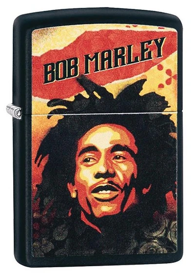 Bob Marley (Black Matte) Zippo