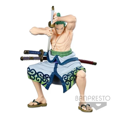 Banpresto One Piece Anime Roronoa Zoro (The Original) Plastic Statue