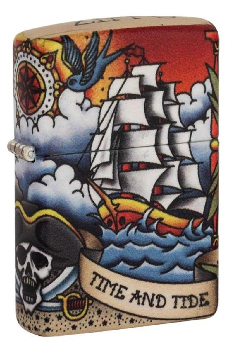Nautical Tatto Design Zippo