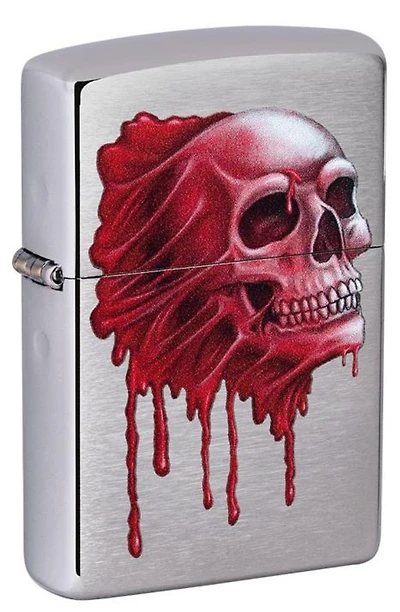 Oozing Red Skull Zippo