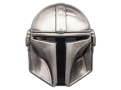 Star Wars Mandalorian Helmet Pewter Pin