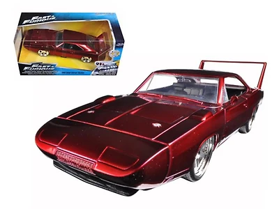 Model Car - 1:24 F&F 1969 Dodge Charger Daytona (red)