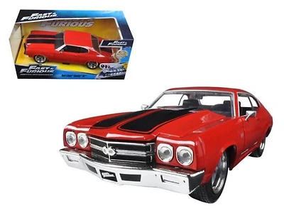 Model Car - 1:24 F&F Doms Chevy Chevelle SS Red