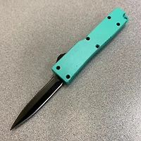OTF Firecracker (TEAL) Double Edge Pocket Knife CA Legal