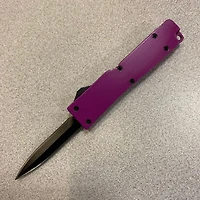 OTF Firecracker (PURPLE) Double Edge Pocket Knife CA Legal