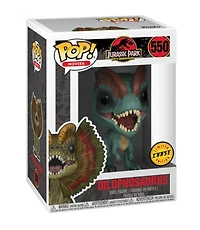 Pop! Jurassic Park Dilophosaurus #550 Vinyl Figure Chase