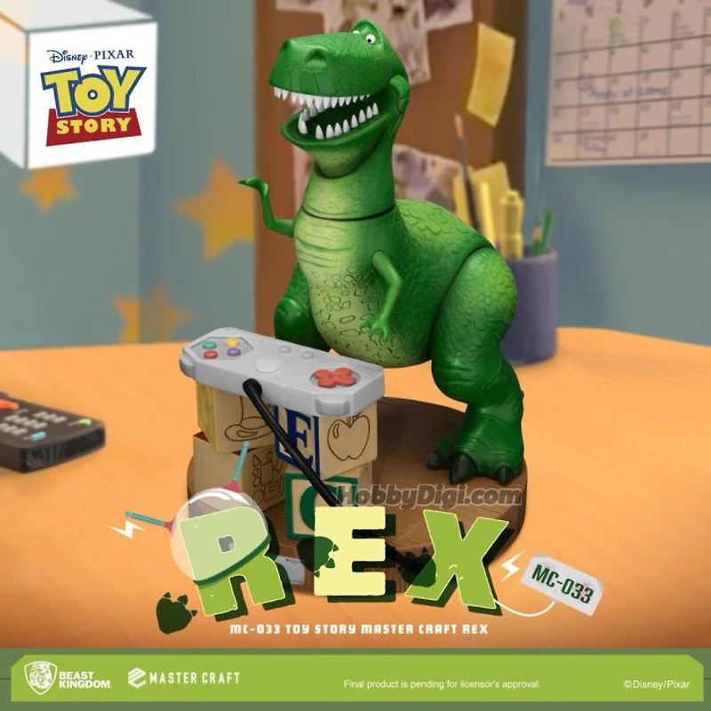 Toy Story Rex Master Craft Beast Kingdom Statue