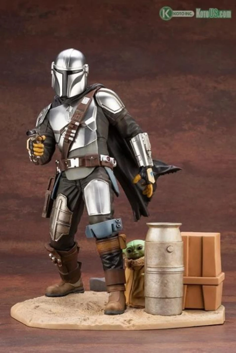 Star Wars The Mandalorian & The Child ArtFX 1/7 Scale Kotobukiya Statue