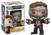 Pop! Guardians of the Galaxy Vol. 2 Star Lord #198 Vinyl Figure Chase