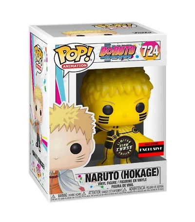 Pop! Boruto Naruto Next Generations Naruto (Hokage) #724 (Glow In The Dark) Vinyl Figure AAA Exclusive Chase