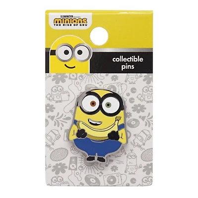 Minions Bob Holding Banana Enamel Color Lapel Pin
