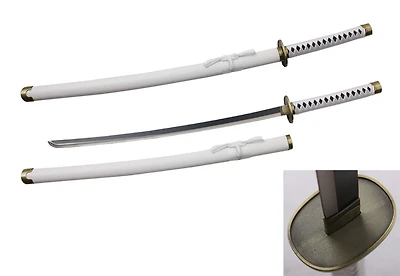 One Piece Zoro (White) Samurai Sword (Metal)