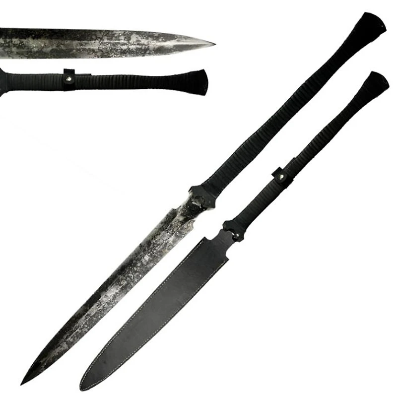 Hand Forged Spear Sword Carbon Steel 40"
