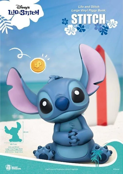 Figure Disney - Stitch Large Piggy Bank "Lilo and Stitch"