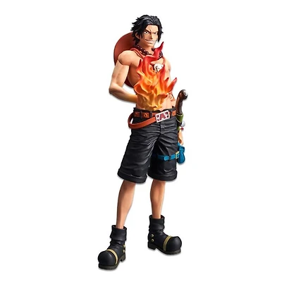 Figure Anime - (Portgas D Ace) One Piece - Grandista nero