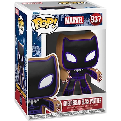Funko POP - Black Panther (Holiday Gingerbread) Marvel [937]