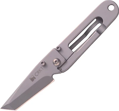 CRKT - KISS Tanto Framelock Pocket Knife (2.25" Bead Blast 420J2)