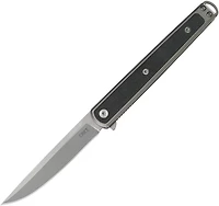 CRKT - Seis Black Pocket Knife (3.40" Bead Blast)