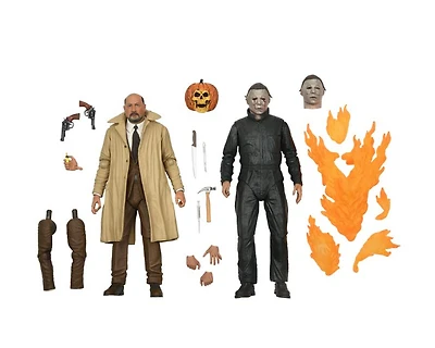 Ultimate Michael Myers & Dr Loomis – 7″ Scale (AF)  [2-Pack]