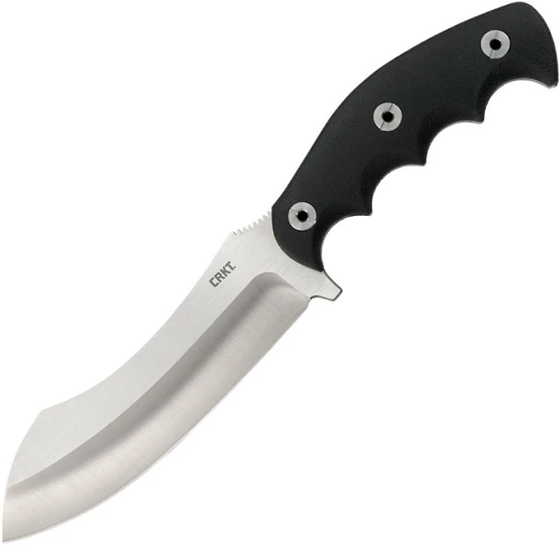 CRKT - Catchall Black Fixed Blade (5.50" Satin 8Cr13MoV)