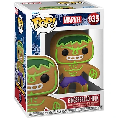Funko POP - Hulk (Holiday Gingerbread) Marvel [935]