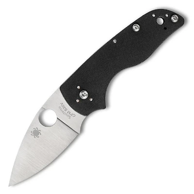 Lil' Native Slip Joint Knife Black G-10 (2.40" Satin S30V) C230NLGP Spyderco C230NLGP