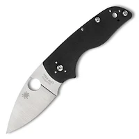 Lil' Native Slip Joint Knife Black G-10 (2.40" Satin S30V) C230NLGP Spyderco C230NLGP