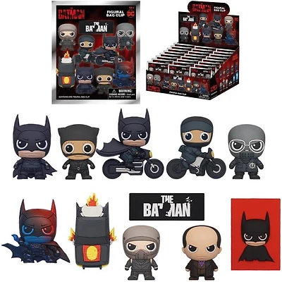 3D Foam Key Ring - The Batman Movie [1 Random Bag]