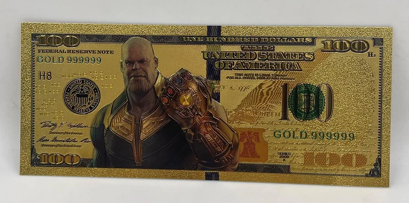 Marvel (Thanos) Souvenir Coin Banknote