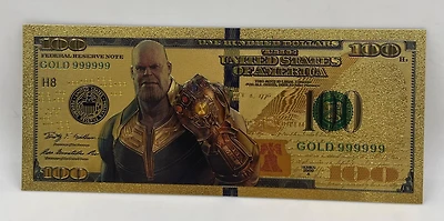 Marvel (Thanos) Souvenir Coin Banknote