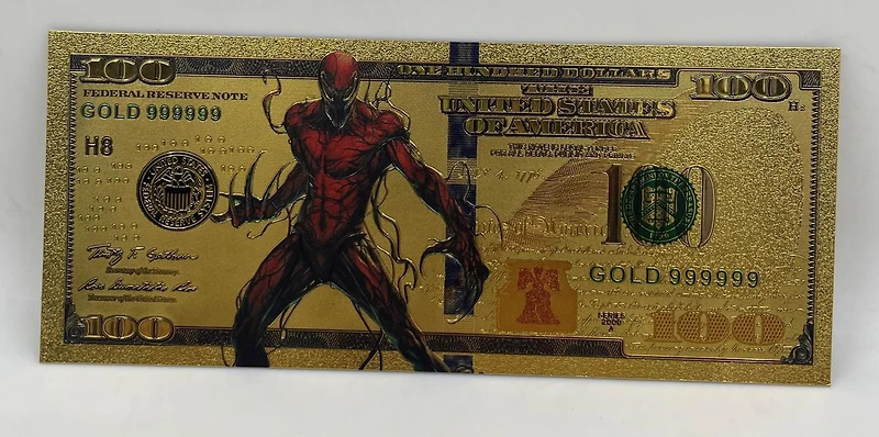 Marvel (Carnage) Souvenir Coin Banknote