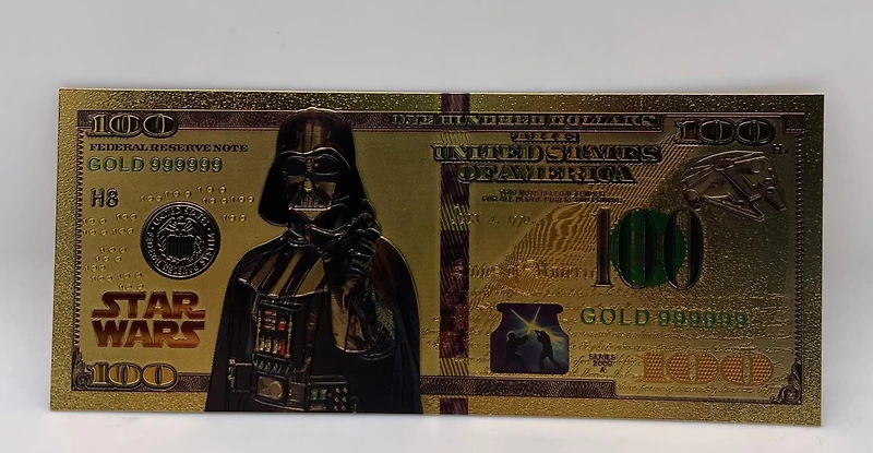 Star Wars (Darth Vader) Souvenir Coin Banknote