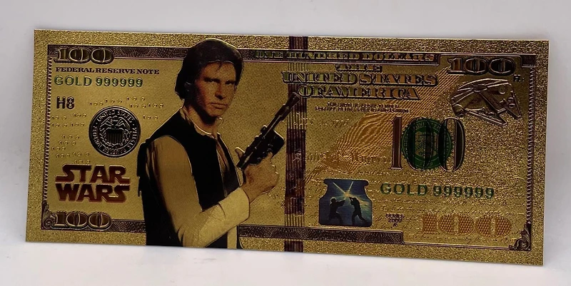 Star Wars (Han Solo) Souvenir Coin Banknote