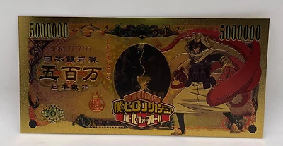 My Hero Academia Anime (Tamaki Amajiki) Souvenir Coin Banknote