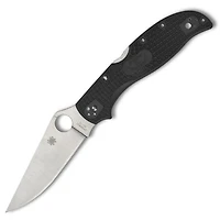 Stretch 2 XL Lockback Knife Black FRN (4.00" Satin VG-10) Spyderco C258PBK