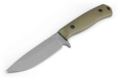 Benchmade Anonimus Fixed Blade Knife OD Green G-10 (5.00" Gray Cru-Wear) 539GY